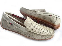 Мокасины мужские Euro Style* М-13678лён