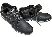 ботинки мужские PAV* 8423 чёрные (зима). Цена: 90 € / 3411 грн. / 99 $ / 0 руб.